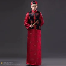 Китайский человек хан Костюмы император Принц показать Косплэй костюм халат костюм министр традиционный Древний костюм