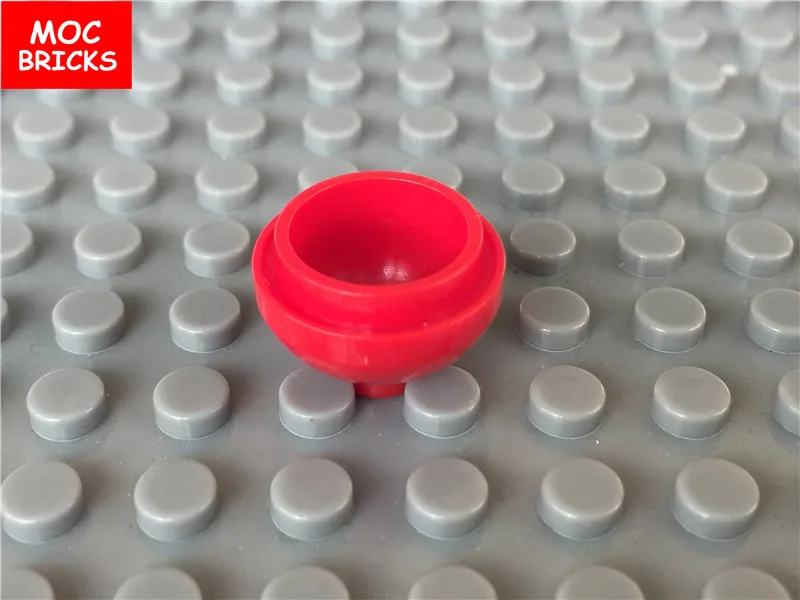 Yellow Lot of 7 LEGO 2x2 Round Circle Bricks
