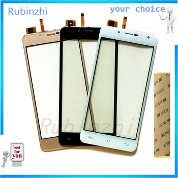 

RUBINZHI Moible Phone Touch Screen Digitizer Panel Front Glass Lens For Cubot Rainbow 2 Touchscreen Sensor Repair Touchpad+Tape