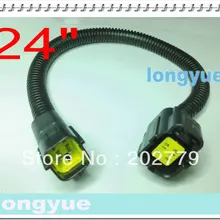 Longyue 20 штук Infiniti G35 07-08 задних дверей Cat кислорода O2 Сенсор удлинитель ремни 60 см провода