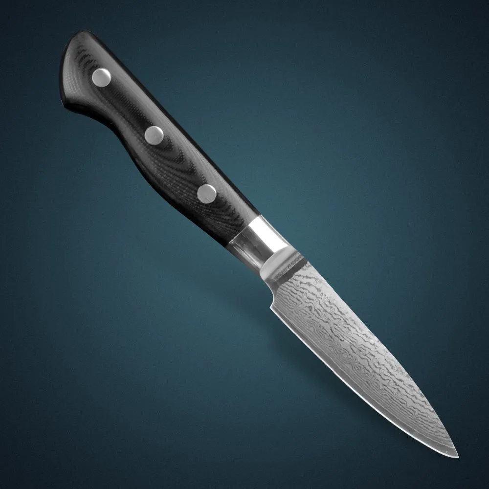 Японский кухонный нож Huiwill VG10 67 слоев дамасская нержавеющая сталь 3 5 &quotнож для