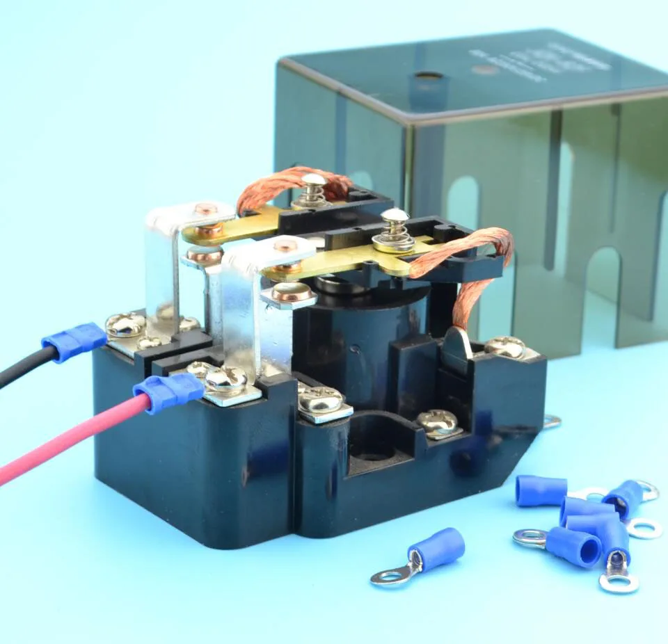

DIN Rail mounting dpdt Power Relay 80A relays with terminals