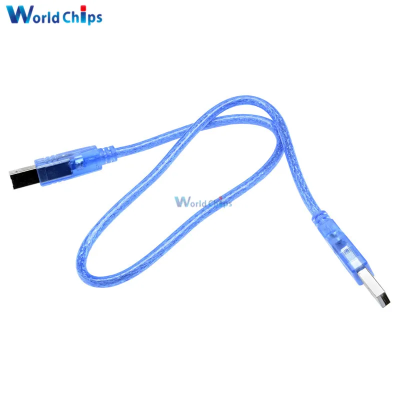 30 см USB 2 0 кабель для принтера тип A папа Тип B мужское двойное экранирование