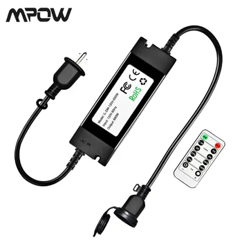 

Mpow 650W Wireless Remote Control Dimmer 4 Brightness Mode Stepless Dimming Timer and 40FT Range for Incandescent String lights