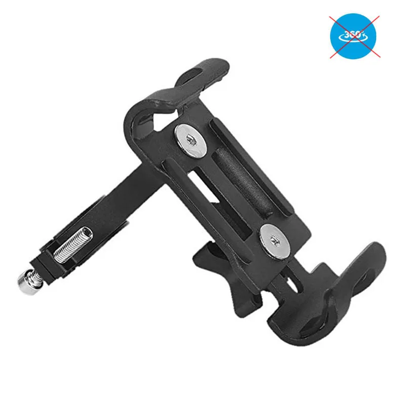 Style 1 Black Алюминиевый велосипедный держатель для телефона 3,5-6,5 дюймов смартфон поддержка велосипед Телефон Стенд кронштейн для 1 плюс Xiaomi iphone - Цвет: Style 1 Black