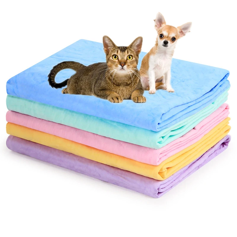 Honden Dry Towel Cats Dog Towel Perro Accessories Water Absorbent Bath Towel for Puppy Dogs