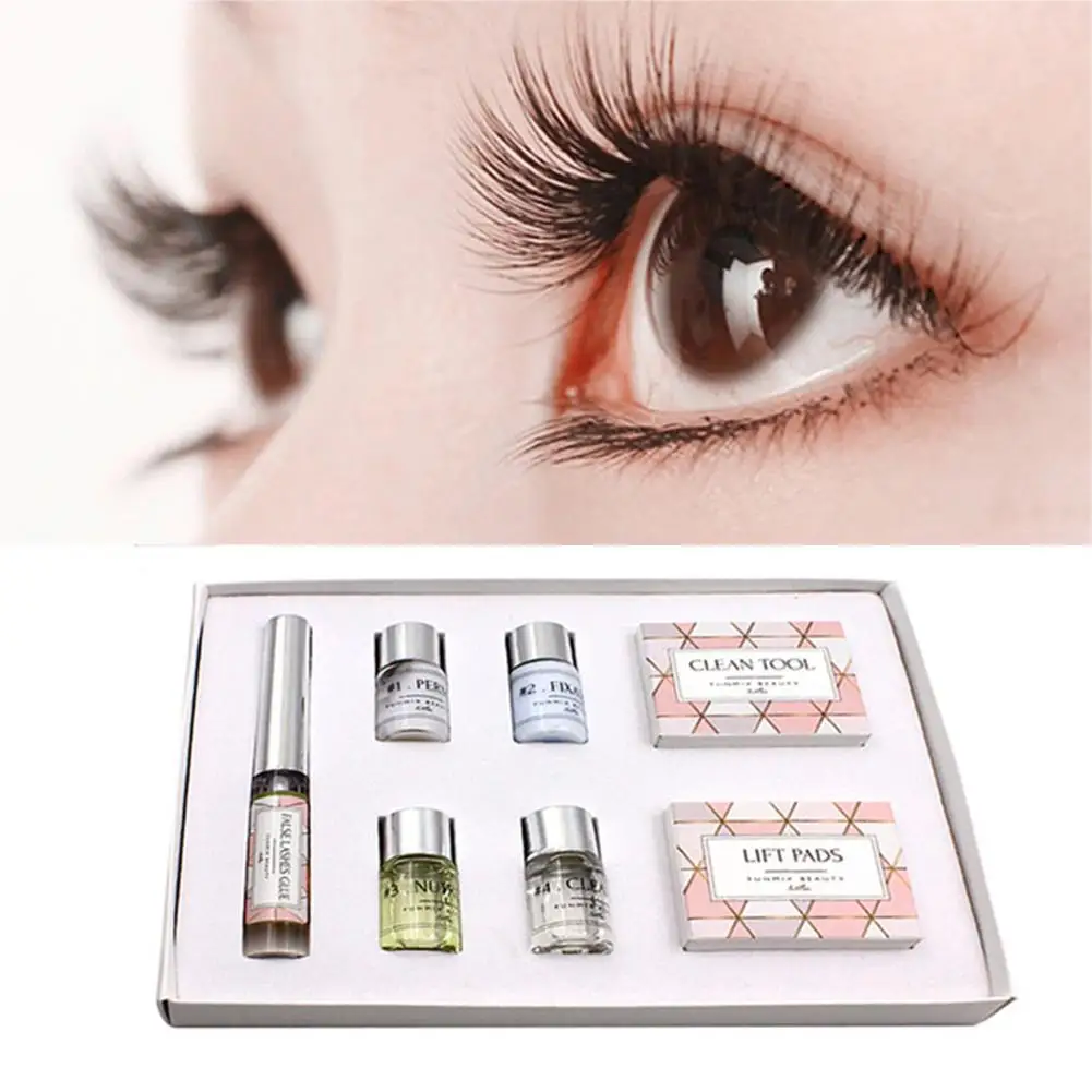 

New Professional Eyelash Perming Kit Lashes Lifting Extension Perm Set Nourish And Soften Hypoallergenic Non-irritating Durable