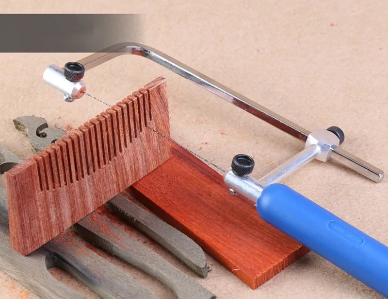 DIY-woodworking-Saw-Scroll-Coping-Metal-Tool-U-Shape-W-4-Replacement-Blades-Garland-curve-wire (6)