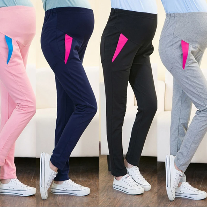 

Elastic Waist Maternity Leisure trousers For Pregnancy Clothes For Pregnant Women spring/autumn 2017Maternity Plus Size 5color