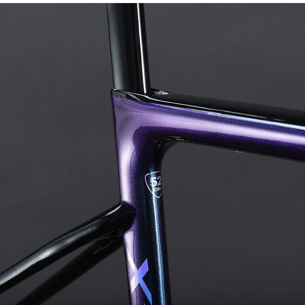 Flash Deal 2019 Road Bike Frame Carbon Road Bicycle Frame Di2 Mechanical UD Black Carbon Frame Size 440 490 520 540 560mm 2 Year Warranty 1