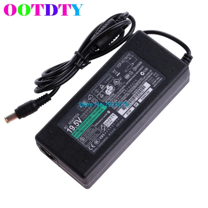

OOTDTY 19.5V 4.7A 90W Genuine AC100-240V Adapter Charger For Sony Notebook Laptop Power APR3_10