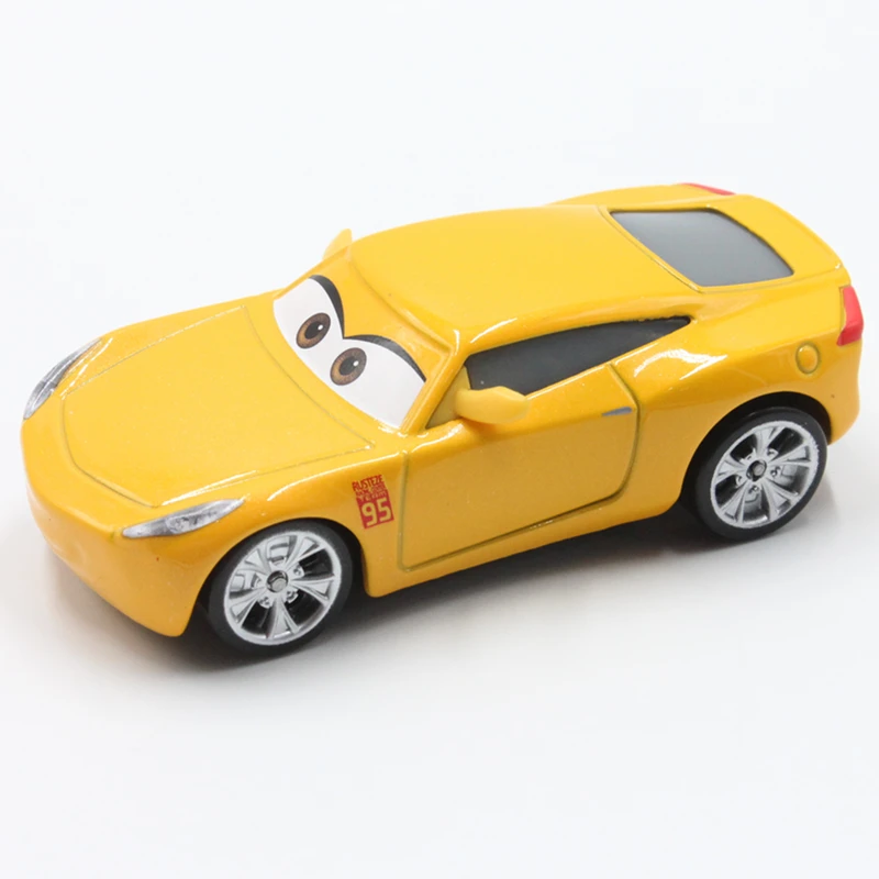 Disney Pixar Cars 3 Cruz Ramirez 1:55 Scale Mini Cars Model Toys For Children Birthday Gifts New