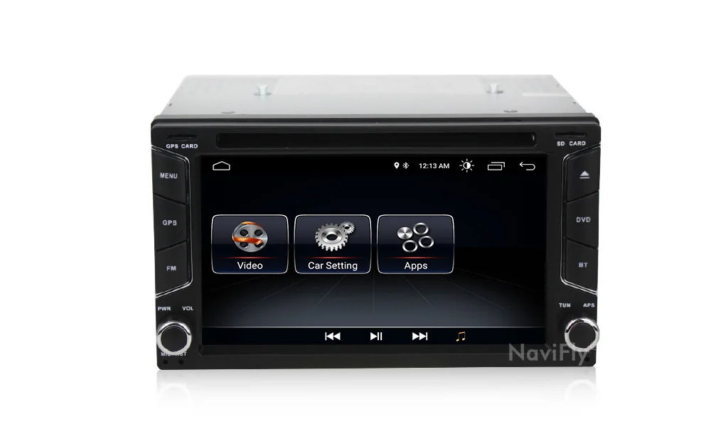 NaviFly 2Din универсальный Android 8,1 Автомобильный gps RDS Cassete для Nissan Toyota peugeot KIA Автомобильный Радио bluetooth ipod 4G wifi DVR камера