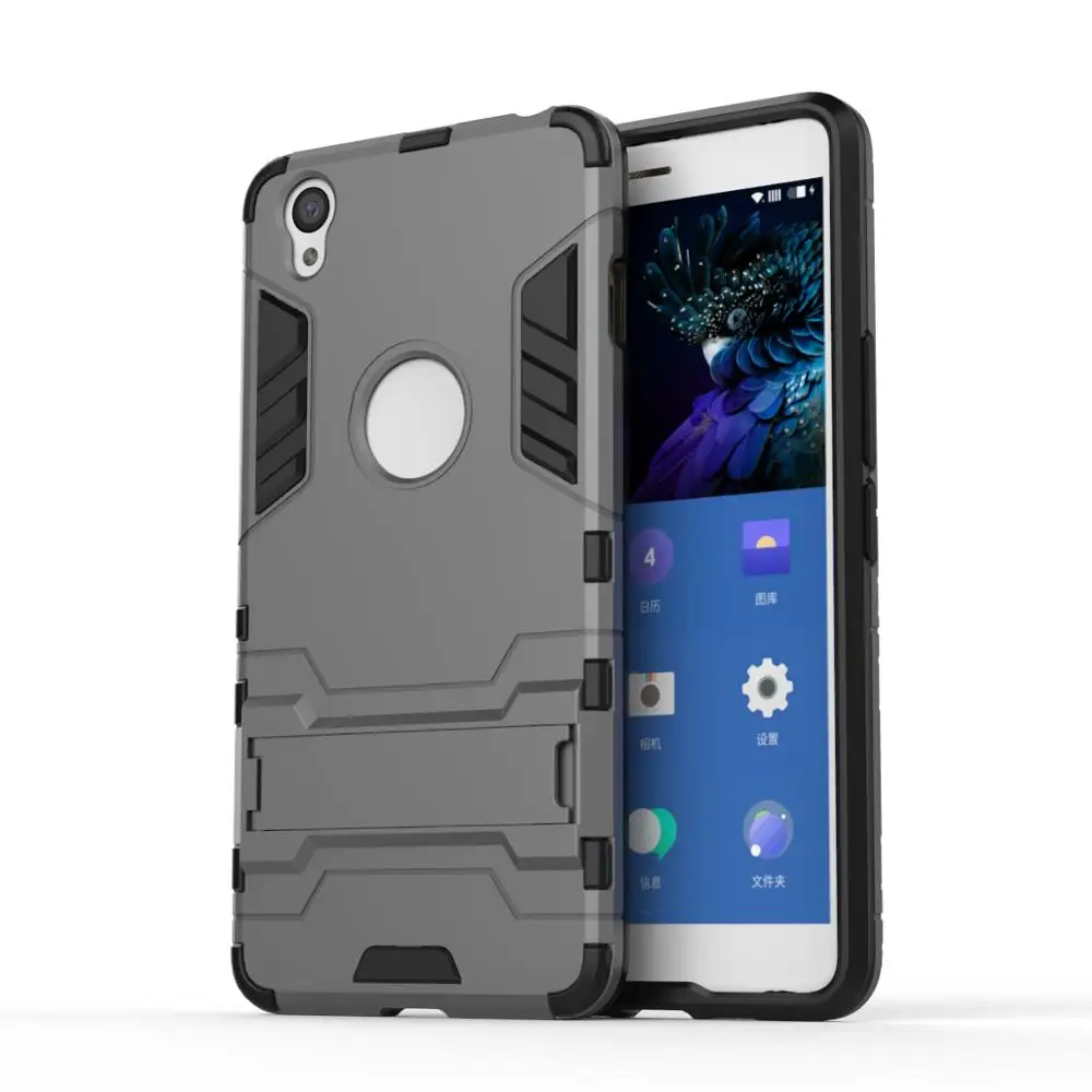 Броня Case Для OnePlus X Heavy Duty Hybrid Hard Soft прочный Силиконовой Резины Телефон Обложка