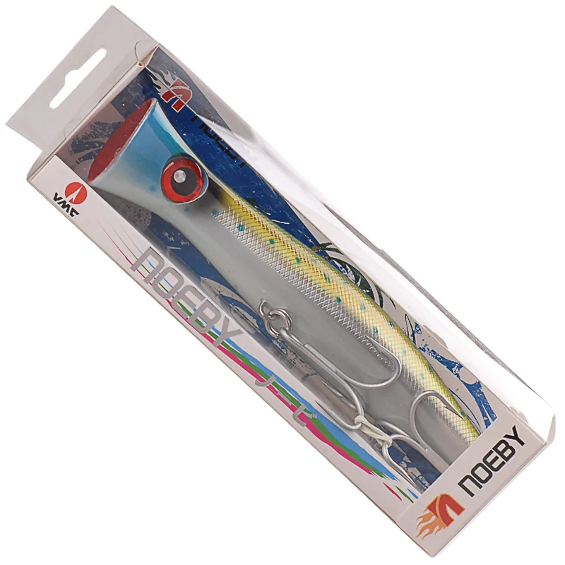 NOEBY Señuelos de Pesca 200mm/115,2g Popper cebo Francia VMC gancho Isca Artificial Para Pesca Peche leurre Swimbait NOEBY Señuelos de Pesca 200mm/115,2g Popper cebo Francia VMC gancho Isca Artificial Para Pesca Peche leurre Swimbait
