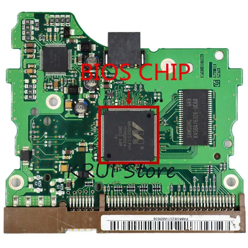 Твердая печатная плата драйвера/номер платы: BF41-00106A REV 08 PATA