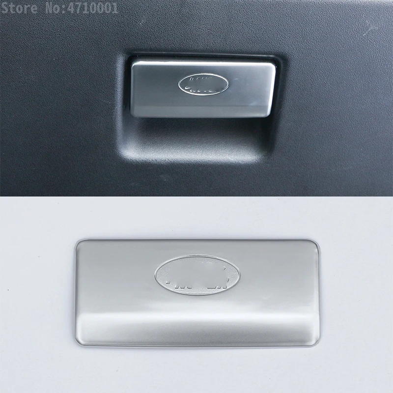 

ABS Chrome Glove Box Handle Buckle Cover Trim Sticker For Land Rover Discovery Sport 2015 2016 2017 Car-Styling