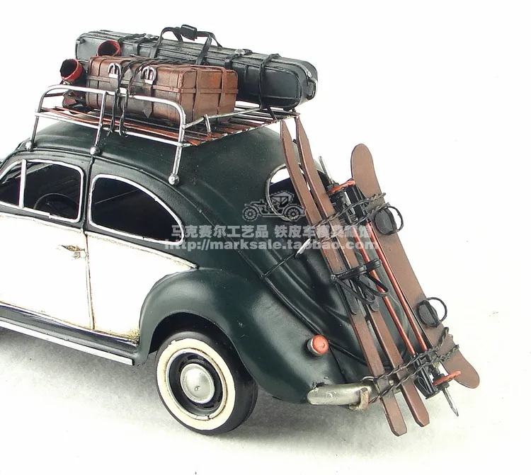 Хит, классический двигатель, Ретро стиль, Volkswagen Beetle, модель автомобиля 1938, креативная мини железная модель, лучший подарок, украшение для дома, бара