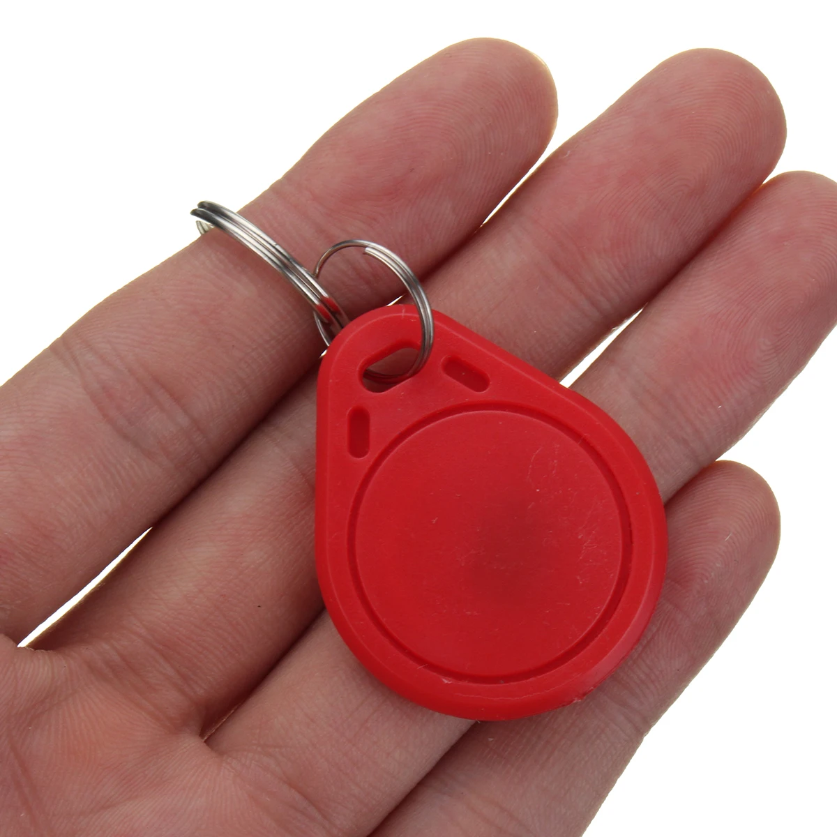 100 шт. 13,56 МГц Classic1K ABS ISO IC брелоки управление доступом брелок RFID Ключ метка смарт-карты