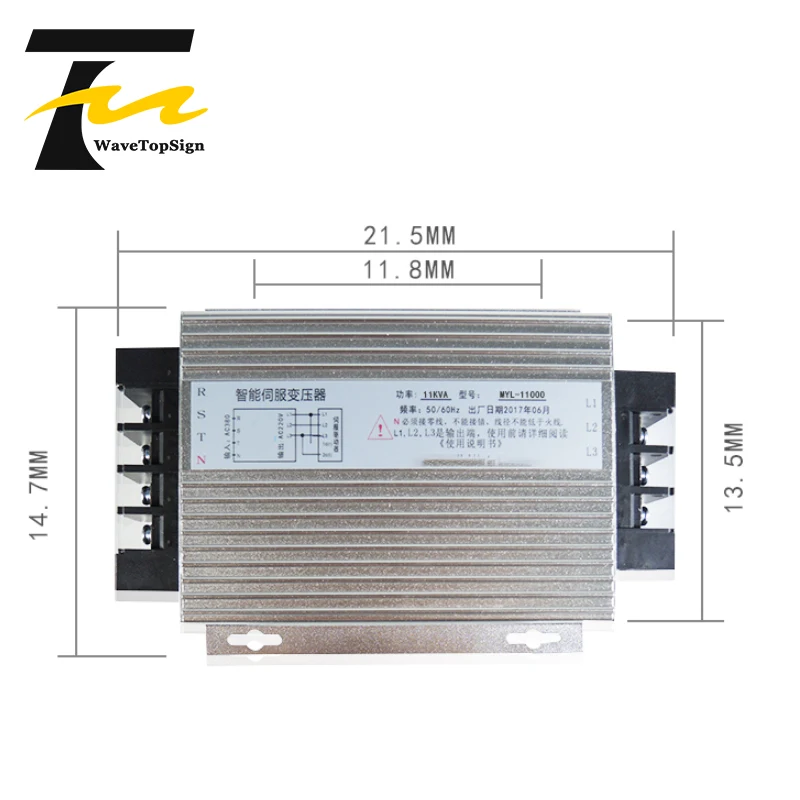 3 Phase Intelligent Servo Transformer MYL-11000 11KW Input voltage 3 Phase 4 Wire AC360V-420V Suitable For Servo Drivers