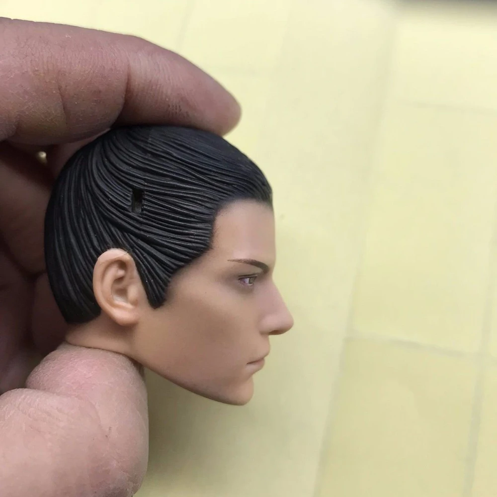 1/6 весы игра Версия Тянь Ce красивый вырезанная Мужская голова модель для детей