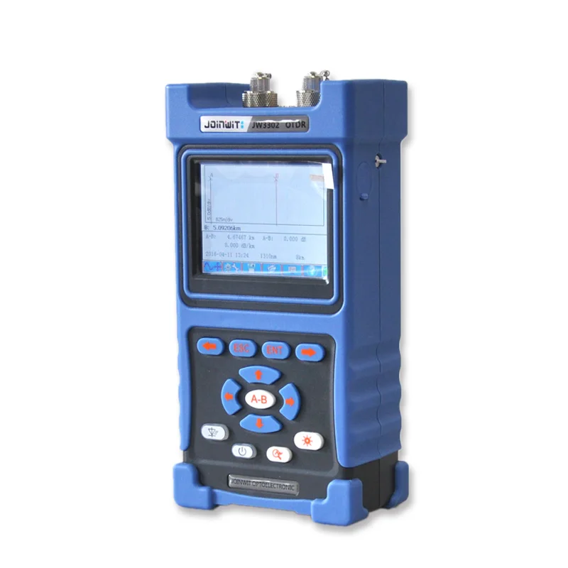 

JoinWit JW3302B OTDR fiber tester 1310/1550nm 120km with English Espanol 30/28dB SC/FC/ST Connector