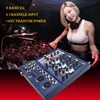 MLLSE 4 Canal USB Petit Karaoké Son DJ Mélangeur avec 48 v Alimentation Fantôme pour La Maison Système Condenseur Mike F4 ► Photo 1/6