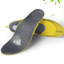 ЕС 35-46 унисекс может быть режущий дышащий амортизационный спортивный массаж бамбуковый уголь Арка коррекционные стельки