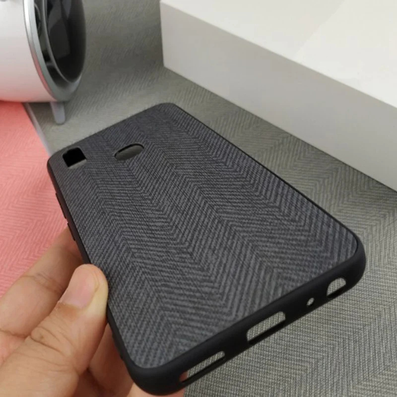 6 26 &quotЗеленый цвет чехол для vivo V9 coque ткань кожа задняя крышка V 9 телефонные чехлы