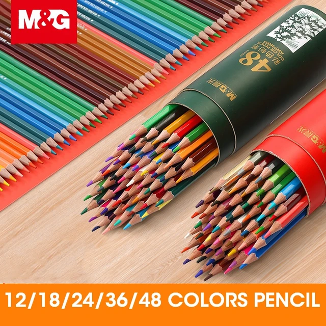 1 Set Of Adult Coloring Book Colored Pencils, Available In 18, 24