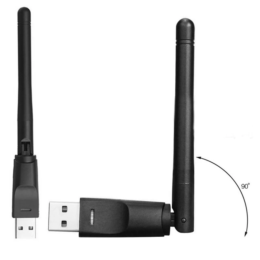 150 м USB 2,0 WiFi Беспроводной сетевой карты RT5370 Core 802,11 b/g/n Сетевой адаптер антенны с антенны для телефона Ноутбук Планшетные ПК