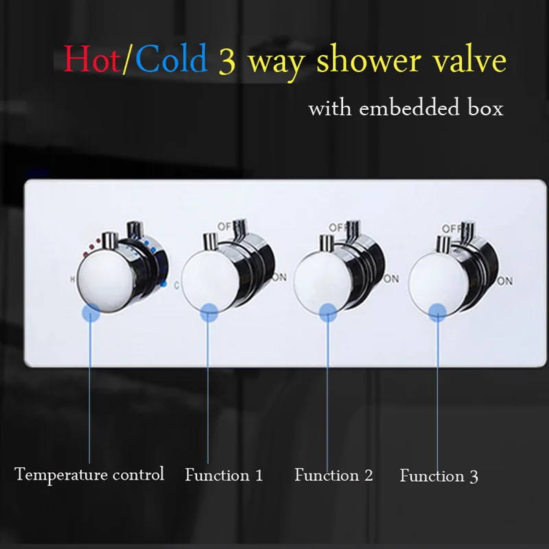 hot and cold shower