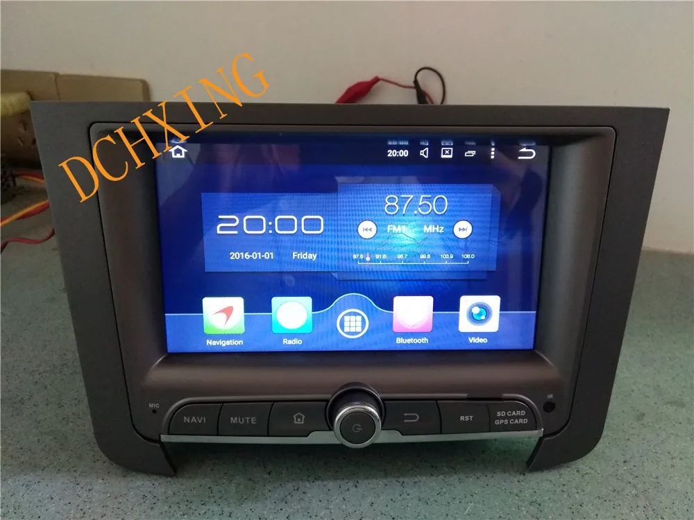 Sale Octa Core 7 inch 8 core Android 9.0 Car Radio DVD player GPS for for SsangYong REXTON 2014 2015 deckless  gps 4G RAM 64g rom a 3