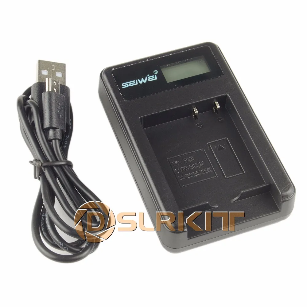 

DMW-BLG10 BLG10E DMW-BLE9 USB Battery Charger for Panasonic DMC-GX7 GF6