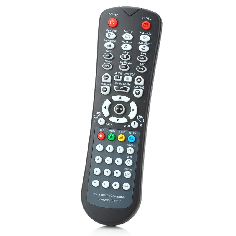 Wireless Multimedia Infrared IR Remote Controller with USB Receiver for