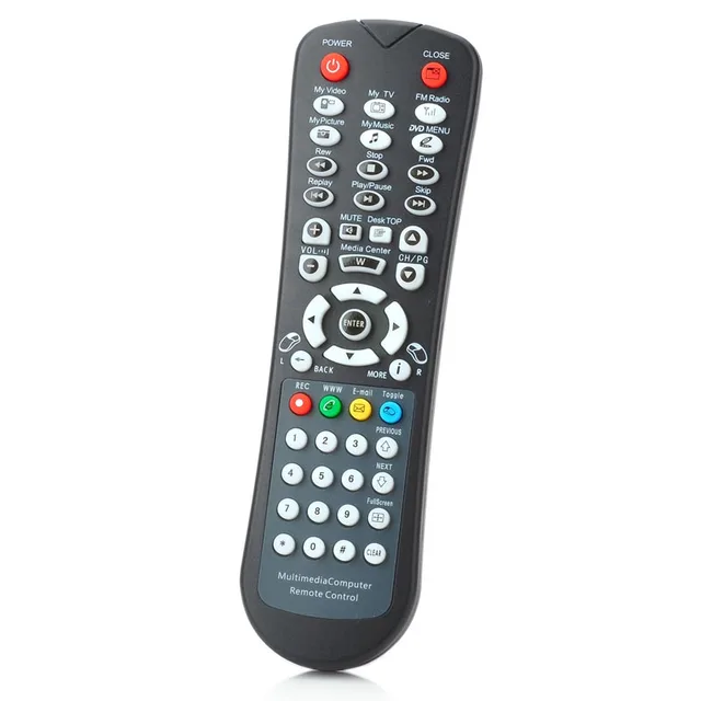 Wireless Multimedia Infrared IR Remote Controller with USB Receiver for