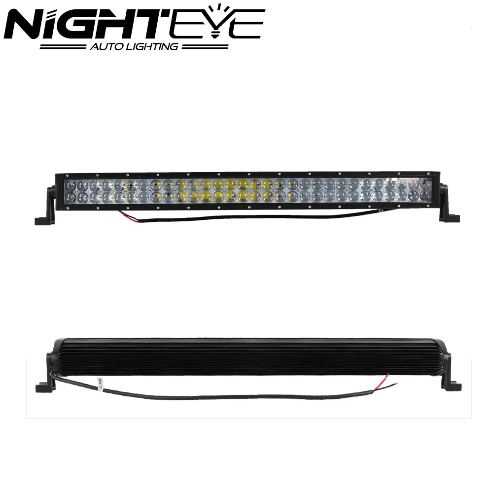 

1pc Nighteye 35" 180W 15300LM 5D Led Car Work Light Bar Spot Beam For Jeep Offroad 4WD Truck SUV Daytime Running Light