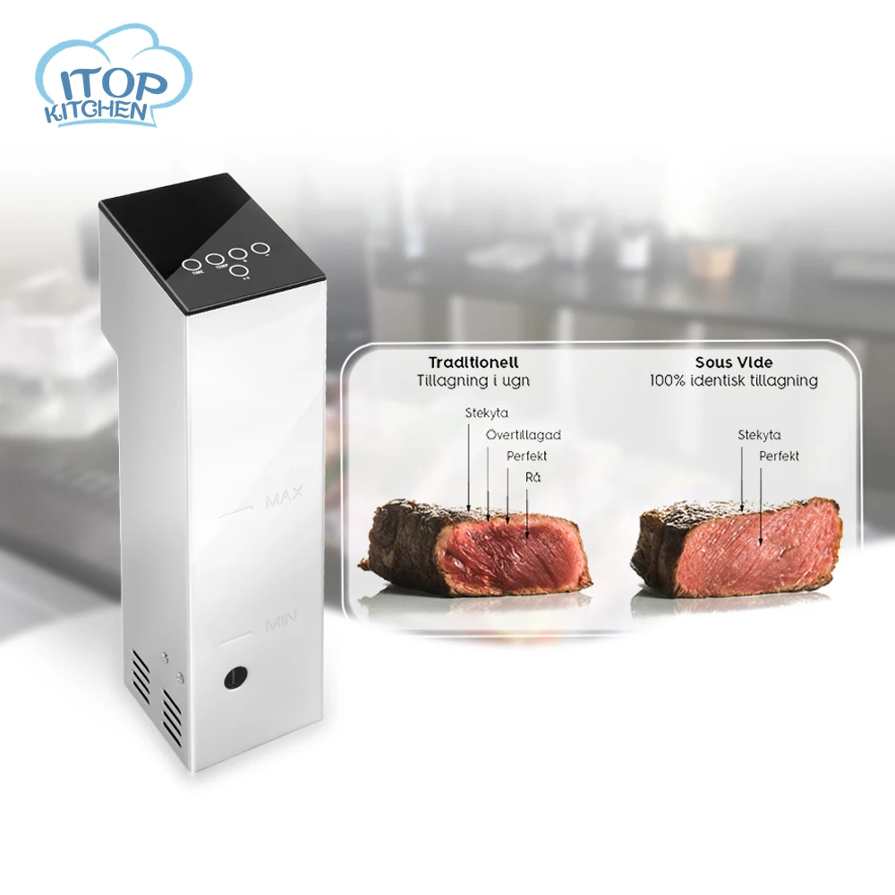 

ITOP TSV-150 110V 220V Sous Vide Immersion Cooker Circulator AU/EU/UK plug Suitable for Beef, Pork