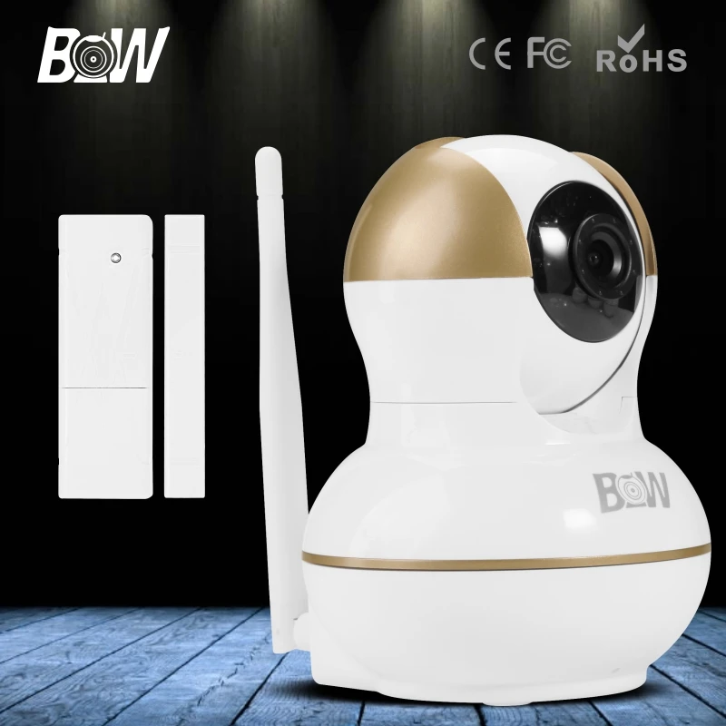 BW HD WiFi IP Camera 720P Network Surveillance Wireless Security Camera