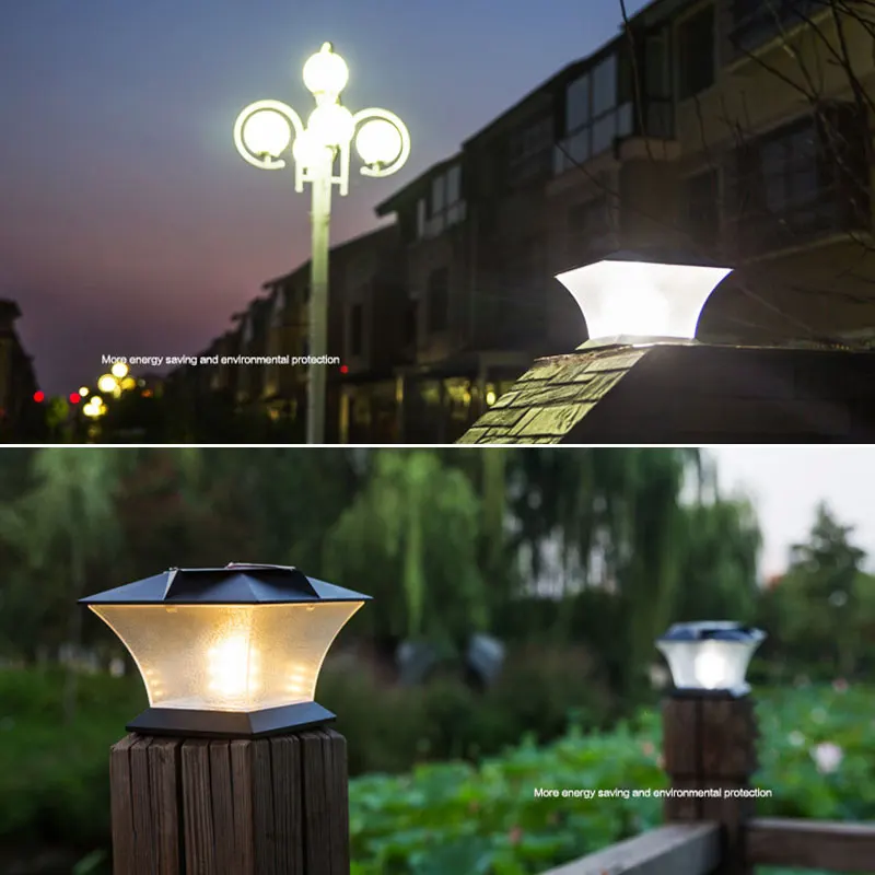 Cerca de Luz da Lâmpada Paisagem à Prova Decorações do Jardim da Lâmpada Solar Powered Convés Quadrado d’ Água Ip65 Veiw Paisagem Led Pós Cap