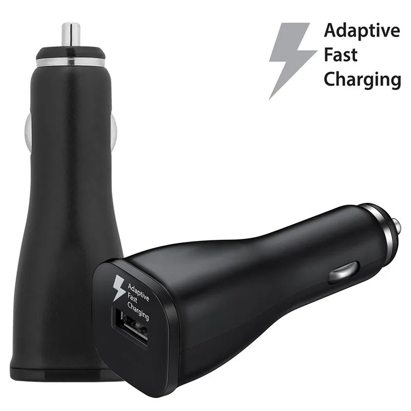 New Car USB Car Charger Adapter Adaptive Fast Charging Rapid Port Car Charger for Samsung Galaxy