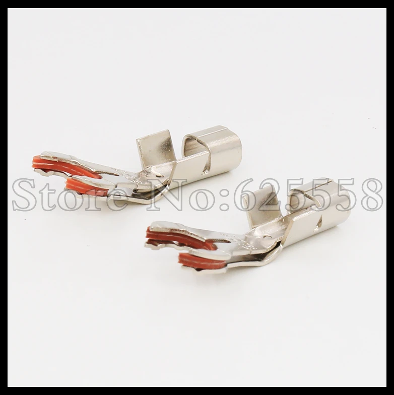 

Hifi audio Y spade plug with heatshrink audio spade plug for viborg audio 8TC and 12TC