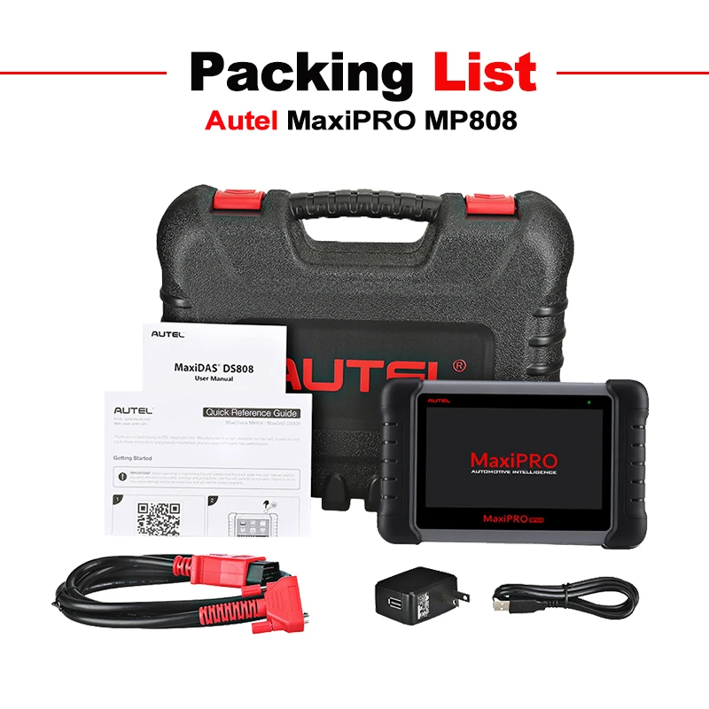 Autel MaxiPro MP808 диагностический инструмент PK DS808 DS708 Maxisys MS906 Автомобильный сканер