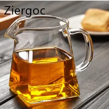 AI DI термостойкого стекла чашки 350 мл термостойкие прозрачное стекло справедливой чашки чая море ручной Китайский кунг-фу чашка