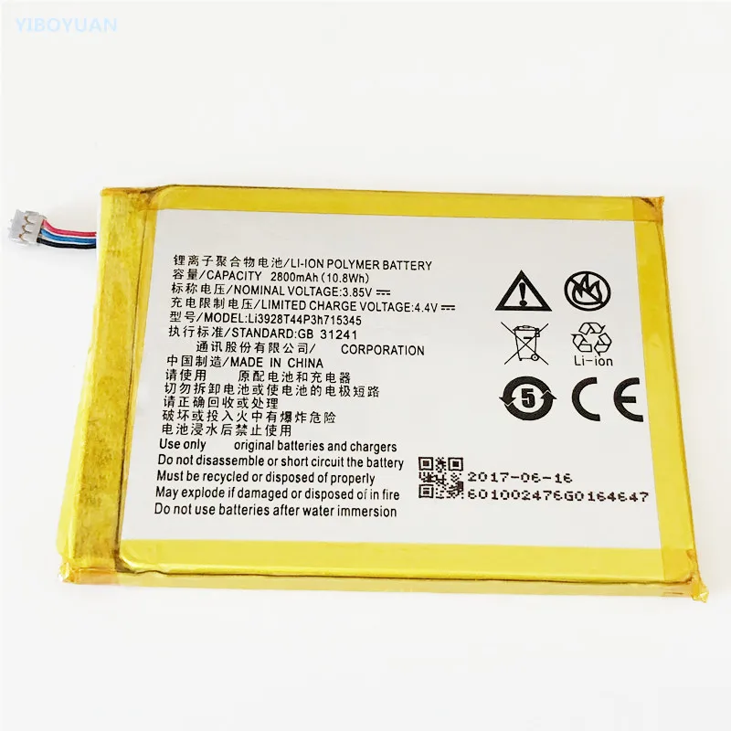 

3.85V 2800mAh Li3928T44P3h715345 For ZTE MF910 MF910S MF910L MF910NL MF910V MF920 MF920A MF920S MF920TS MF920V MF920VS Battery