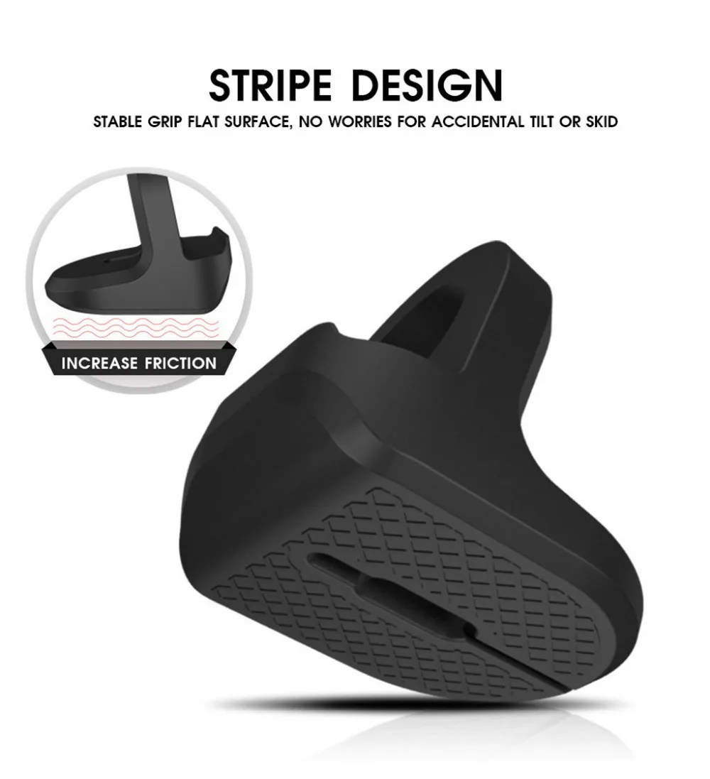Silicone ABS Body Charging Dock Stand Holder Bracelet For Apple Watch Series 4321 Stand Only No Cable 40MR27 (14)