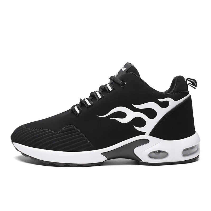 

Men's stylish personality casual sneakers breathable increase anti-skid wear-resisting shock absorber men's running shoes
