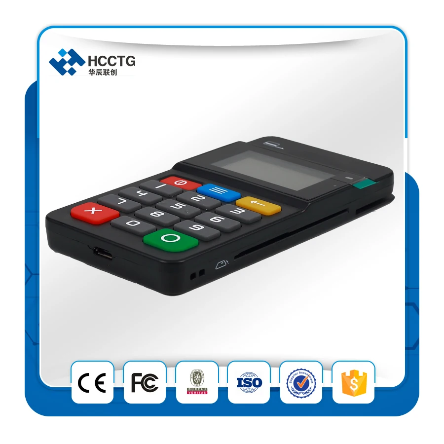 HTY711 NFC с считыватель кредитных карт, POS машина. Давайте оплатим более легко