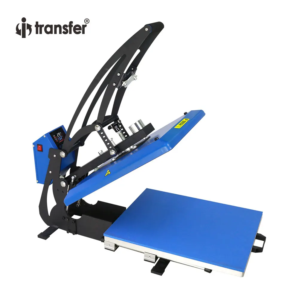 baratas I transferência da Tela de Toque LCD Automática Magnético Barato T Shirt Máquina Da Imprensa do Calor para a Sublimação Blanks HPM 11C38