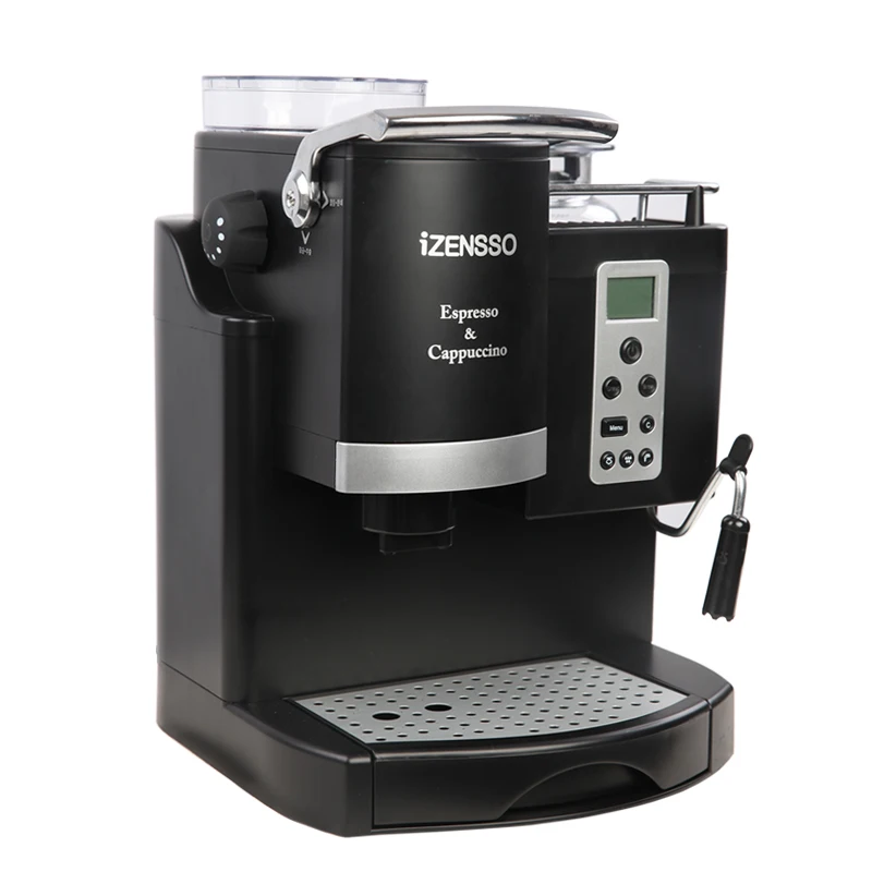 

Automatic Espresso Coffee Machine20 Bar Machine with Grinding Beans Froth Milk Bubble For Home Commercial Cafetere SN-3035